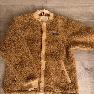 Patagonia Tan Sherpa Jacket